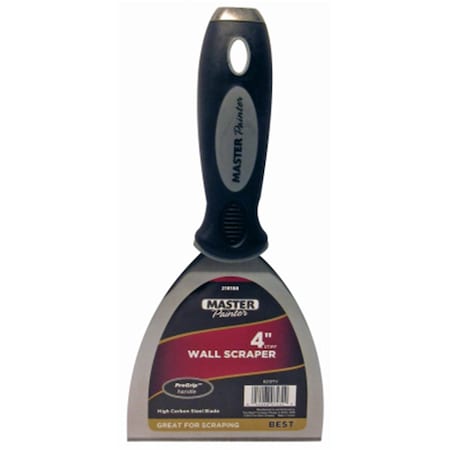 Red Devil 4 in. Master Painter Stiff Wall Scraper 218188